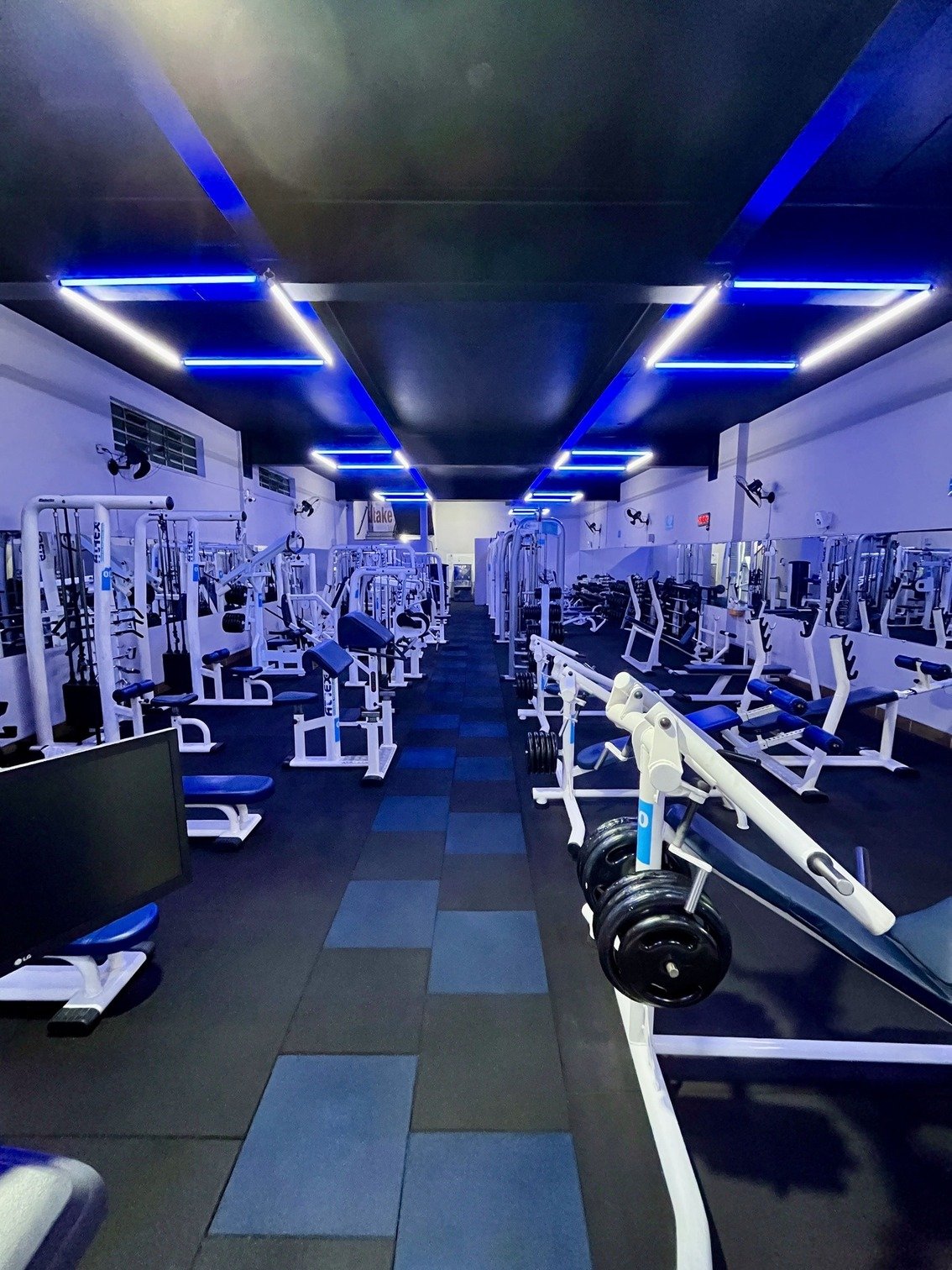 Estrutura da academia