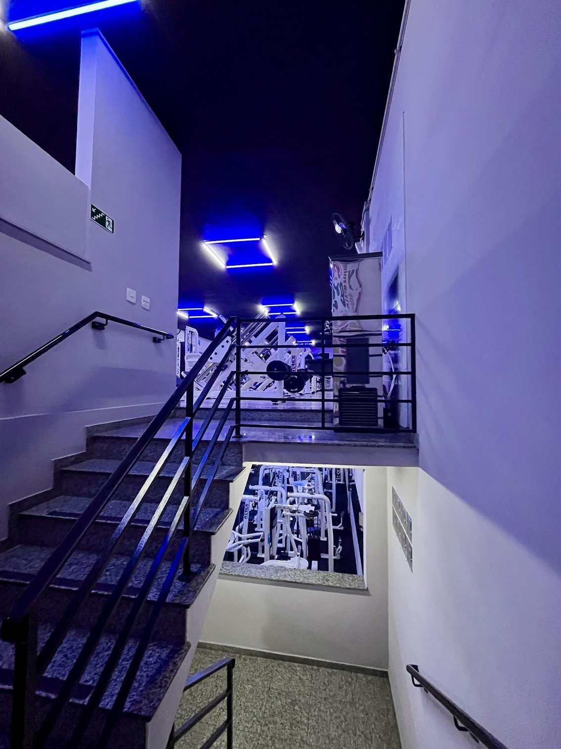 Estrutura da academia