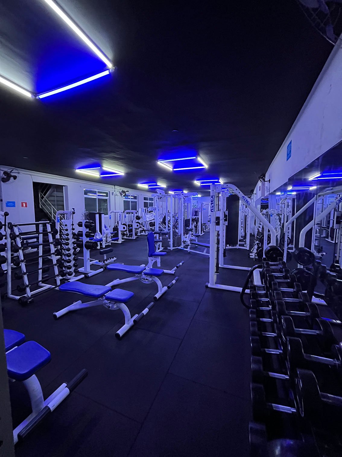 Estrutura da academia